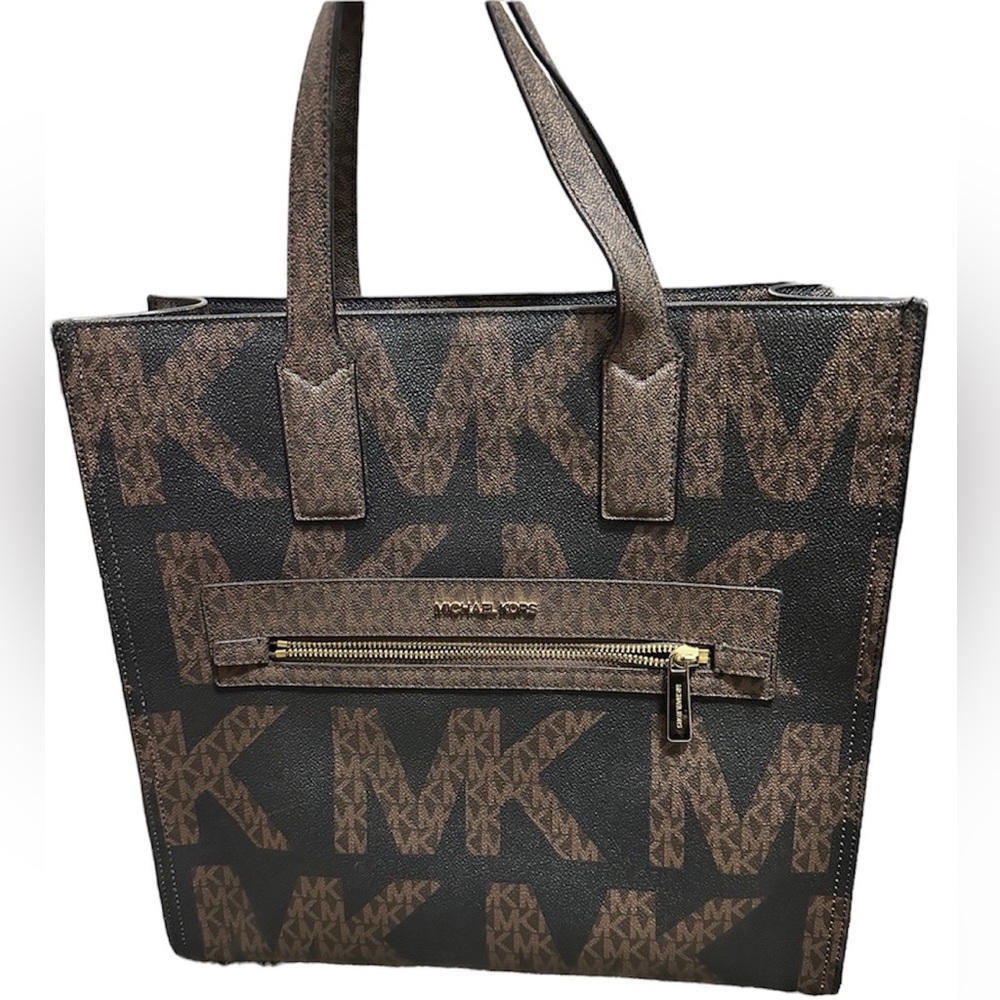 Michael Kors Kenly Large NS Tote W/ Detachable Crossbody Strap MSRP$398.…
